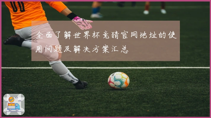 全面了解世界杯竞猜官网地址的使用问题及解决方案汇总